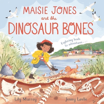 Paperback Maisie Jones and the Dinosaur Bones Book