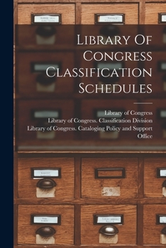 Paperback Library Of Congress Classification Schedules Book