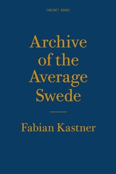Paperback Archive of the Average Swede Book