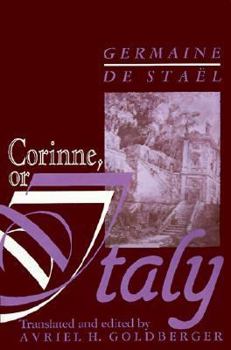 Paperback Corinne or Italy Book