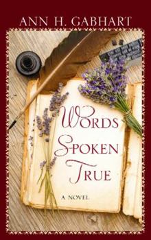 Hardcover Words Spoken True [Large Print] Book