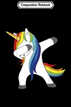 Composition Notebook: LGBT Pride Gay And Lesbian Unicorn Dabbing Funny  Journal/Notebook Blank Lined Ruled 6x9 100 Pages