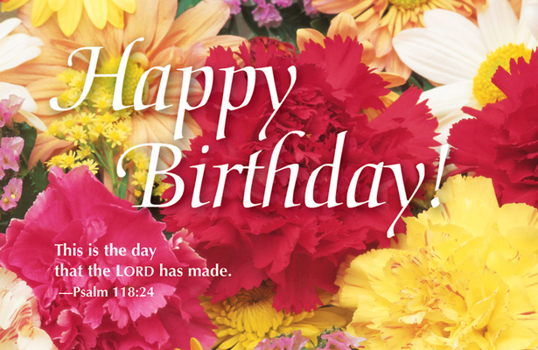 Cards Happy Birthday Bouquet Postcard (Pkg of 25) Book