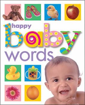 Happy Baby Words - Book  of the Priddy Baby