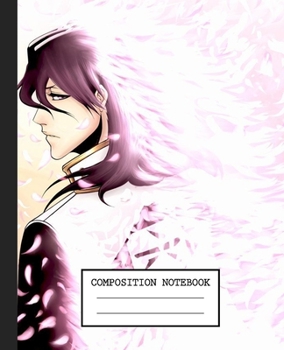 Paperback Notebook: Anime Bleach Soft Glossy Cover Graph Paper Pages Book 7.5 x 9.25 Inches 110 Pages Book