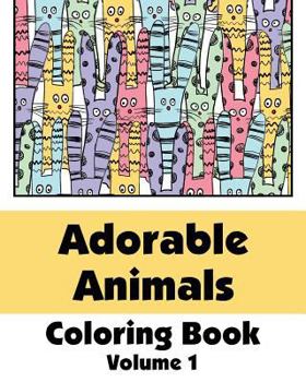 Paperback Adorable Animals Coloring Book