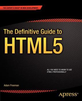 Paperback The Definitive Guide to HTML5 Book