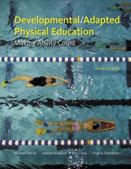 Paperback Developmental/Adapted Physical Education: Making Ability Count Book