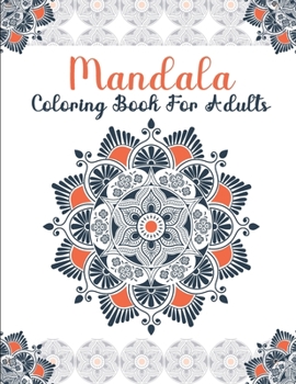 Paperback Mandala Coloring Book for Adults Book