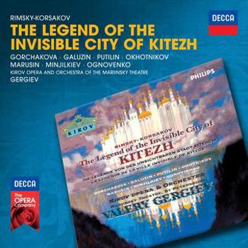 Music - CD Rimsky-Korsakov: The Legend of the Invisible City  Book