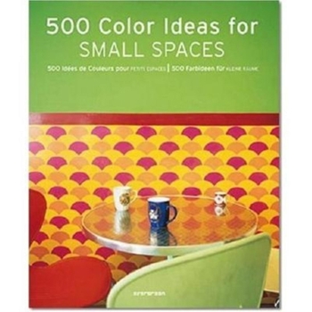 Paperback 500 Colour Ideas for Small Spaces Book