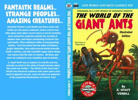 Paperback The World of the Giant Ants, Illustrated Edition (Lost World-Lost Race Classics) Book