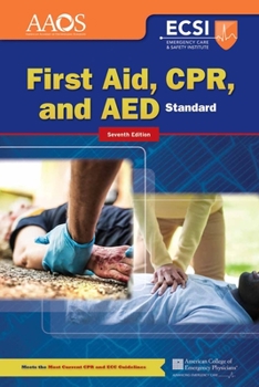 Paperback Standard First Aid, Cpr, and AED Book
