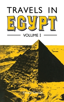 Paperback Travels in Egypt Volume I Book