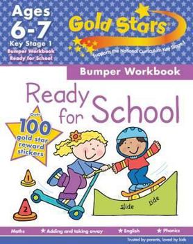 Paperback Gold Stars Ks1 Bumper Workbook Age 6-8 Book