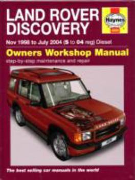 Hardcover Land Rover Discovery: Nov 1998 to July 2004 (S to 04 Reg) Diesel Book