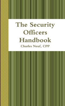 Paperback The Security Officers Handbook Book