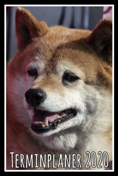 Terminplaner 2020: Jahresplaner von September 2019 bis Dezember 2020 mit Hund - Planer mit 174 Seiten in weiß im Format A5 mit glänzendem Soft Cover. (German Edition)