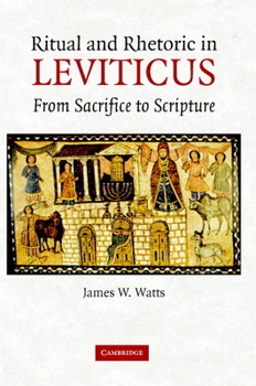 Hardcover Ritual and Rhetoric in Leviticus Book