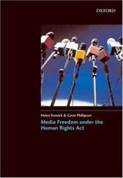 Paperback Media Freedom Under the Human Rights Acts Book