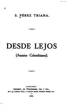 Paperback Desde Lejos, Asuntos Colombianos [Spanish] Book