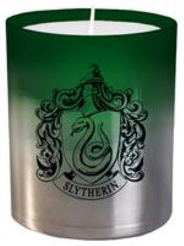 Misc. Supplies Harry Potter: Slytherin Large Glass Candle Book