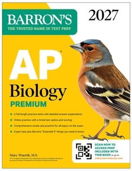 Paperback AP Biology Premium, 2027: Prep Book with 6 Practice Tests + Comprehensive Review + Online Practice (Barron's AP Prep) Book