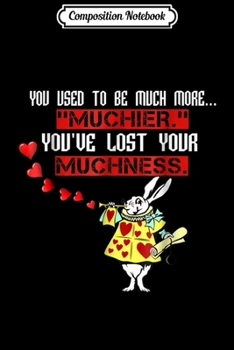 Composition Notebook: ALICE IN WONDERLAND WE'RE ALL MAD HERE Journal/Notebook Blank Lined Ruled 6x9 100 Pages