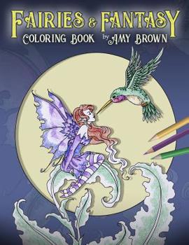 Paperback Fairies & Fantasy Coloring Book