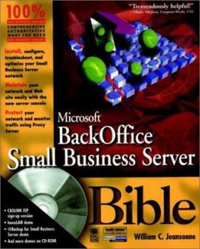 Paperback Microsoft BackOffice Small Business Server Bible [With Includes Dozens of SMS System Management Utilities] Book