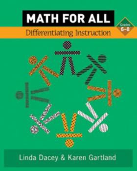 Paperback Math for All: Differentiating Instruction, Grade 6-8 Book