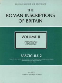 Hardcover Roman Inscriptions of Britain Volume II, Fascicule 2 Book