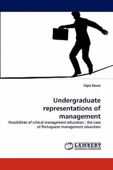 Paperback Undergraduate representations of management Book