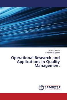 Paperback Operational Research and Applications in Quality Management Book