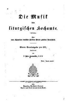 Paperback Die Musik beim liturgischen Hochamte [German] Book