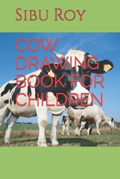 Paperback Cow Drawing Book for Children Book