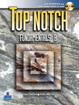 Paperback Top Notch Fundamentals with Super CD-ROM Split B (Units 6-10) with Workbook and Super CD-ROM [With CDROM] Book