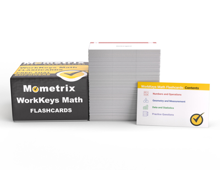 WorkKeys Math Study Cards: Test Prep and Practice Test Questions for the ACT WorkKeys Applied Math Assessment [Full Color Cards]