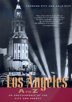 Paperback Los Angeles A to Z: An Encyclopedia of the City and County Book