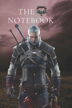 The Notebook: The Witcher Collection - Storm Fan Notebook, Sketchbook, Diary, Journal, For Kids, For A Gift, To School 120 Wide Ruled Blank Pages 6 x 9