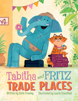 Hardcover Tabitha and Fritz Trade Places Book