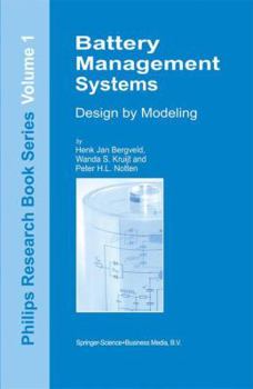 Hardcover Battery Management Systems: Design by Modelling Book