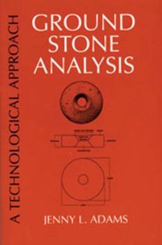 Paperback Ground Stone Analysis Book