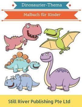 Paperback Dinosaurier-Thema: Malbuch für Kinder [German] Book