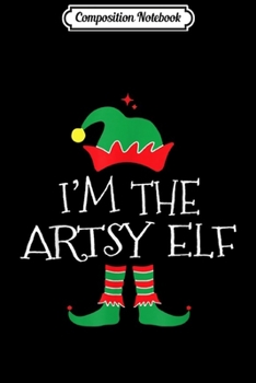 Composition Notebook: I'm The Crazy Elf Matching Family Group Funny Christmas  Journal/Notebook Blank Lined Ruled 6x9 100 Pages