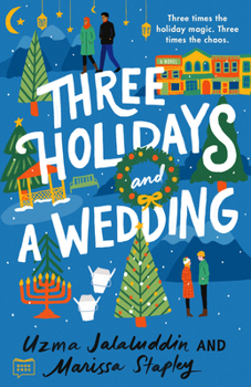 Paperback Three Holidays and a Wedding Book
