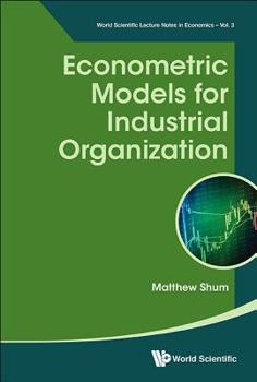 Paperback Econometric Models for Industrial Organization Book