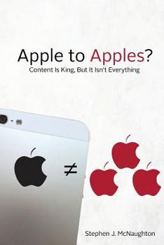 Paperback Apple to Apples: Content Is King, But It Isn't Everything Book