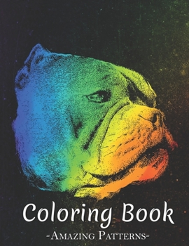 Paperback Easy Coloring Book: A Large Print Coloring Book Featuring Fun, Easy And Relaxing Animals, Mandala, Halloween Designs, Coloring Journal ( A Book