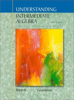 Hardcover Understanding Intermediate Algebra: A Course for College Students Book